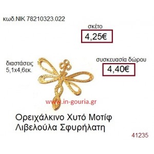 ΛΙΒΕΛΟΥΛΑ accessories  γούρι-δώρο ΝΙΚ-7821-0323-022